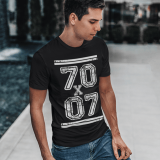 Nome do produto Camiseta 70 x 7 Perdão