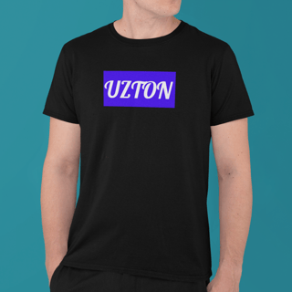 Camiseta Masculina Uzton Expertize Preta