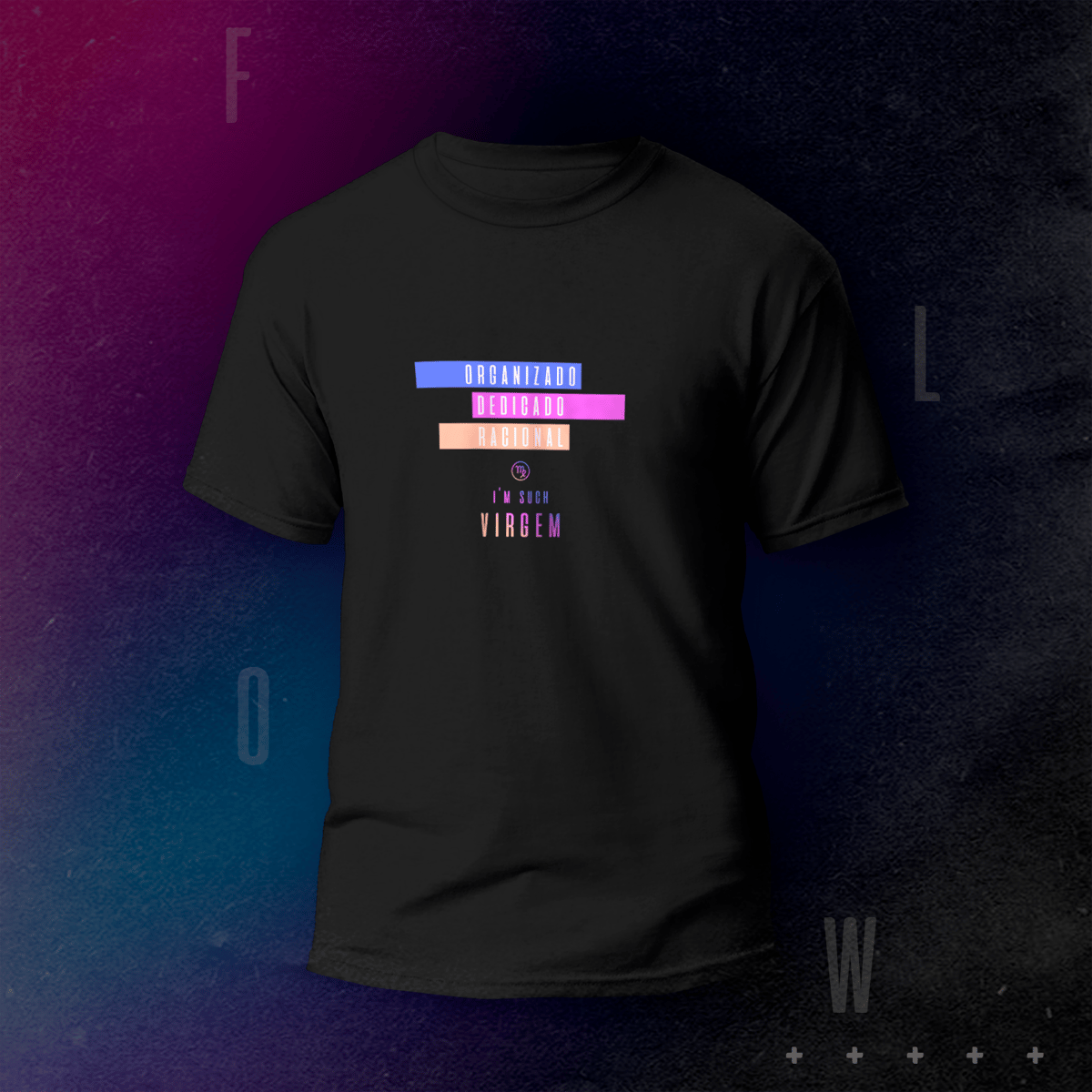 Nome do produto: CAMISETA FLOW | I\'M SUCH VIRGEM