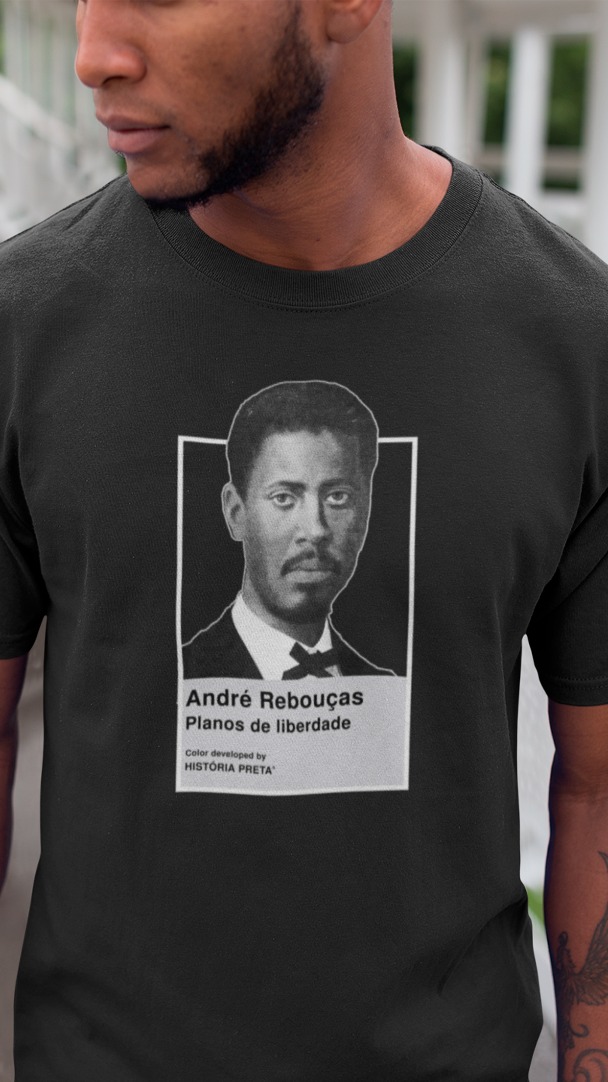 Camiseta Pantone André Rebouças