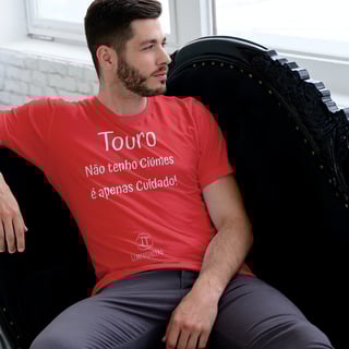 Nome do produto T-Shirt Masculina Básica Cores I - Touro - Coleção Diversas