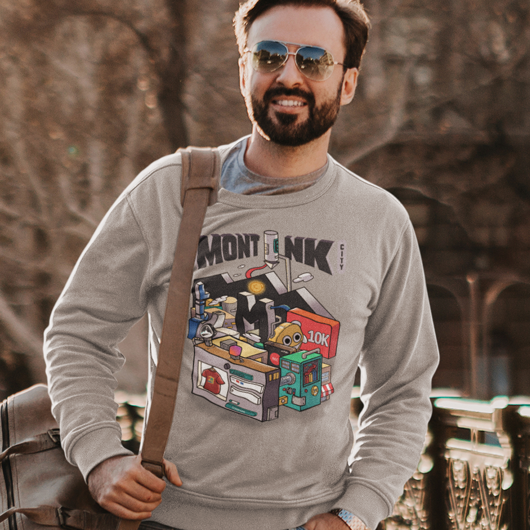 Nome do produto: Moletom Fechado - Montink City