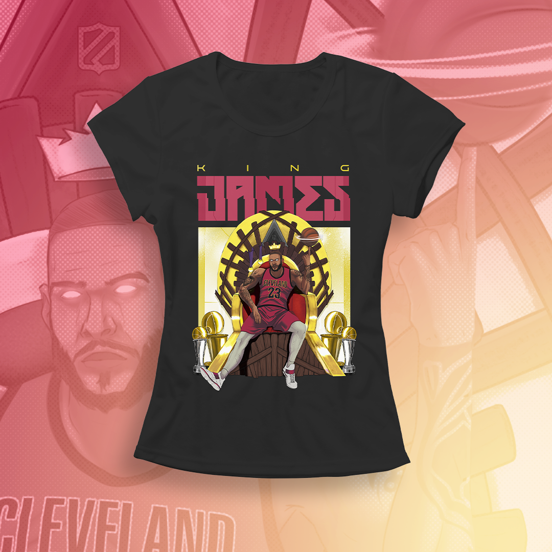 Nome do produto: Cleveland - Rei James (baby long)