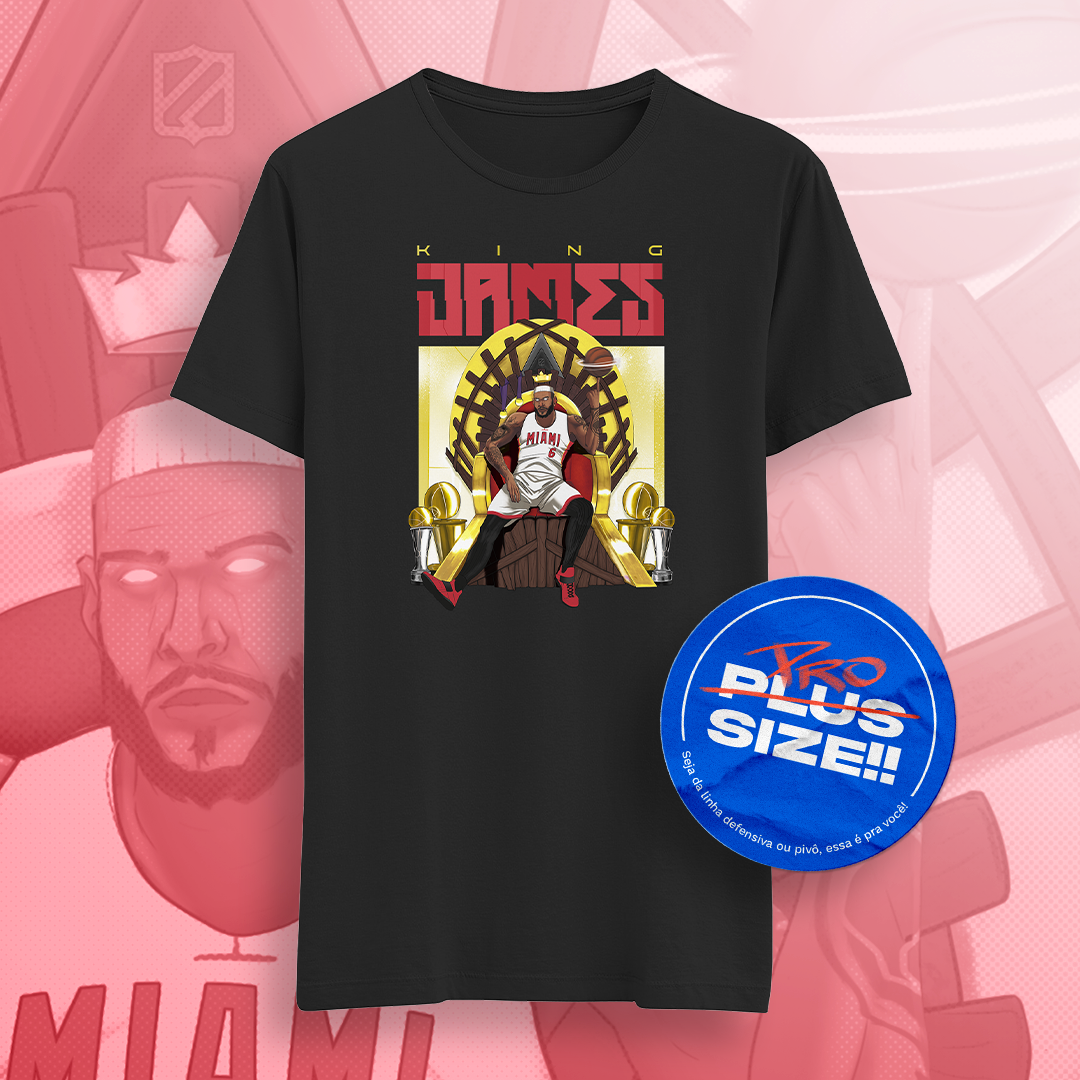 Nome do produto: Miami - Rei James (Plus size)
