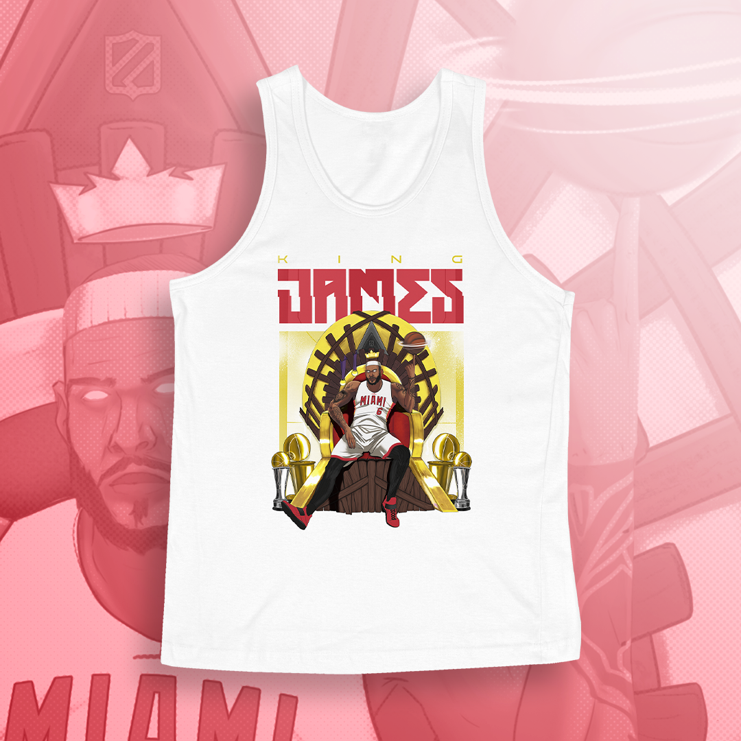 Nome do produto: Miami - Rei James (regata)