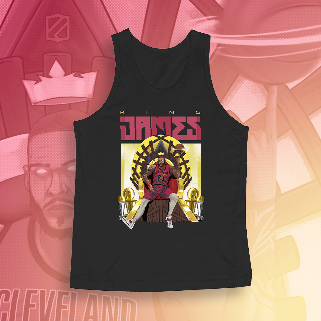 Nome do produto: Cleveland - Rei James (regata)