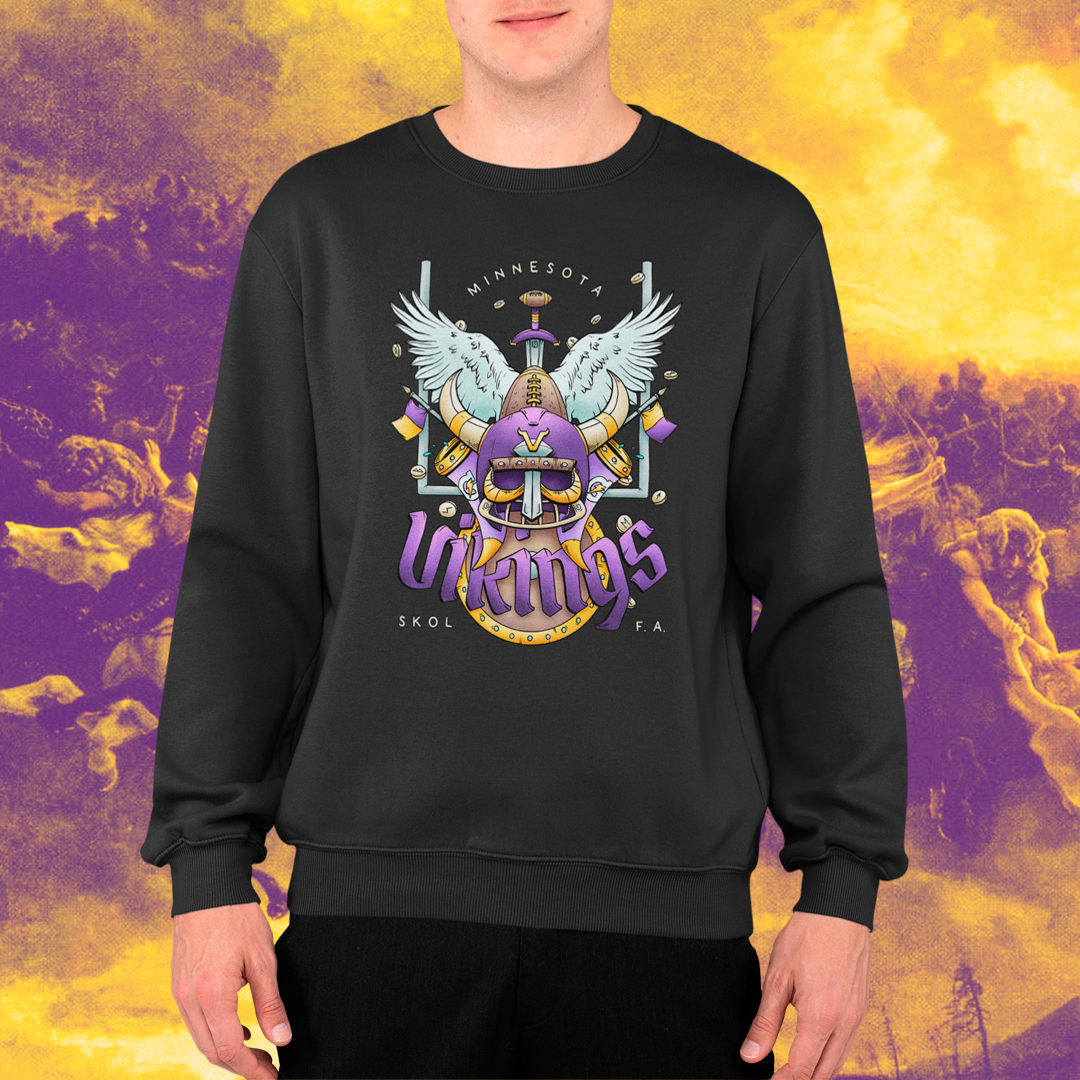Nome do produto: Coleção Berserker - Modern Vikings (moletom)