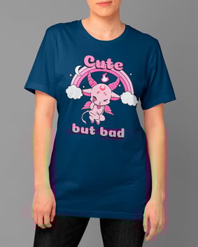 Camiseta Cute But Bad