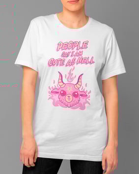 Camiseta Cute as Hell