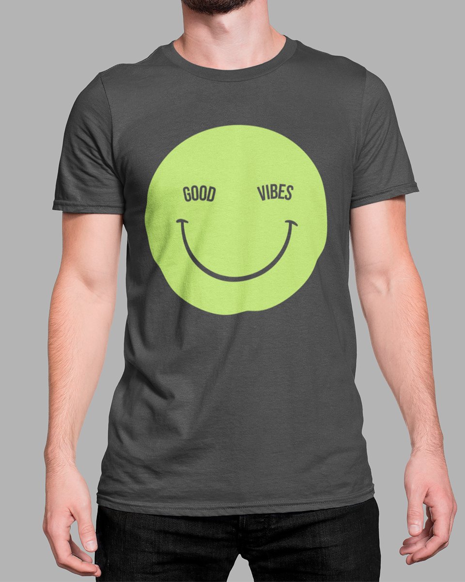 Nome do produto: Camiseta Smile Good Vibes