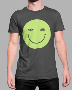 Nome do produtoCamiseta Smile Good Vibes