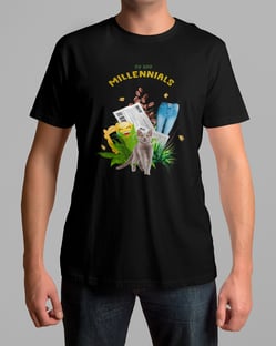 Nome do produtoCamiseta Millennials