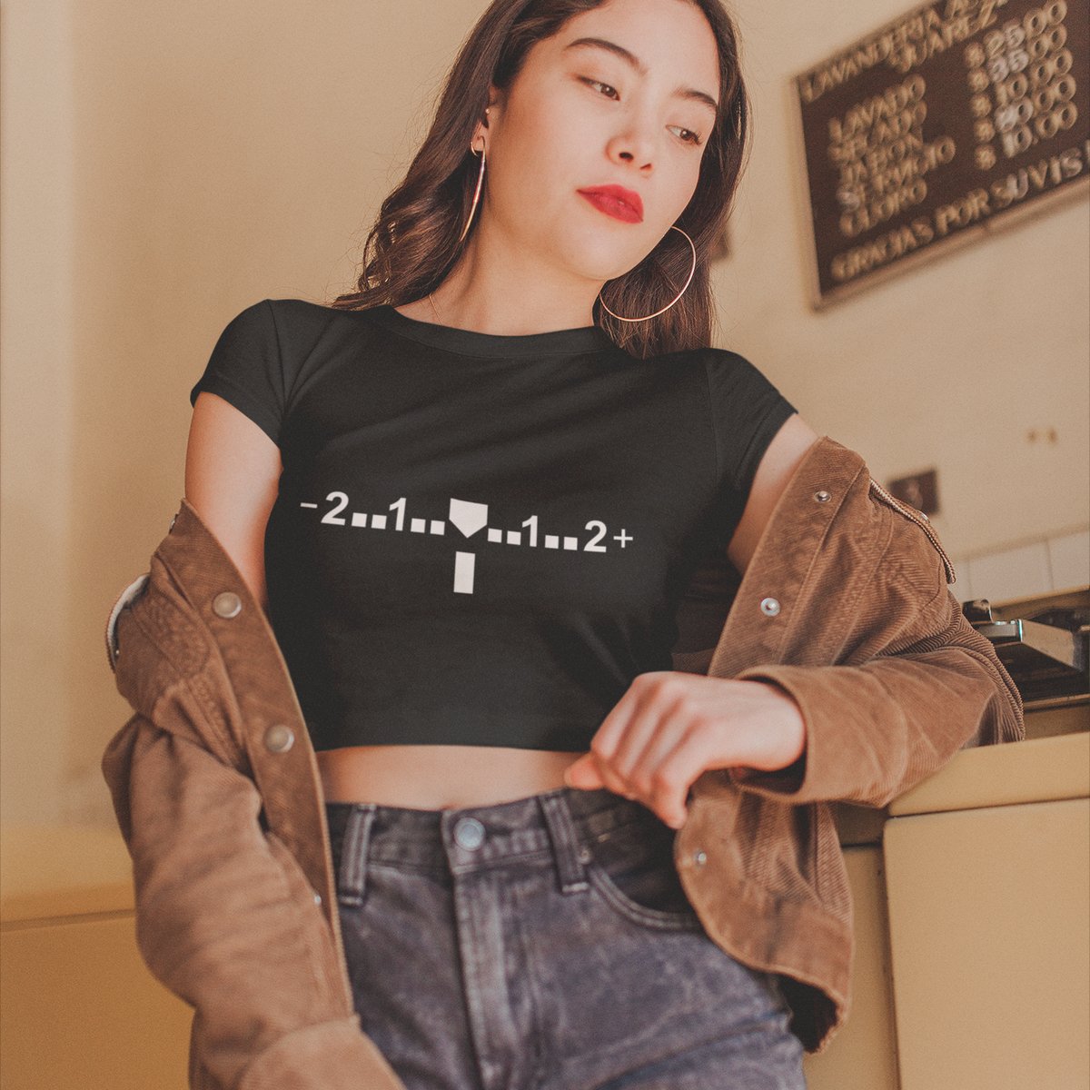 Nome do produto: Camiseta cropped - FOTÔMETRO