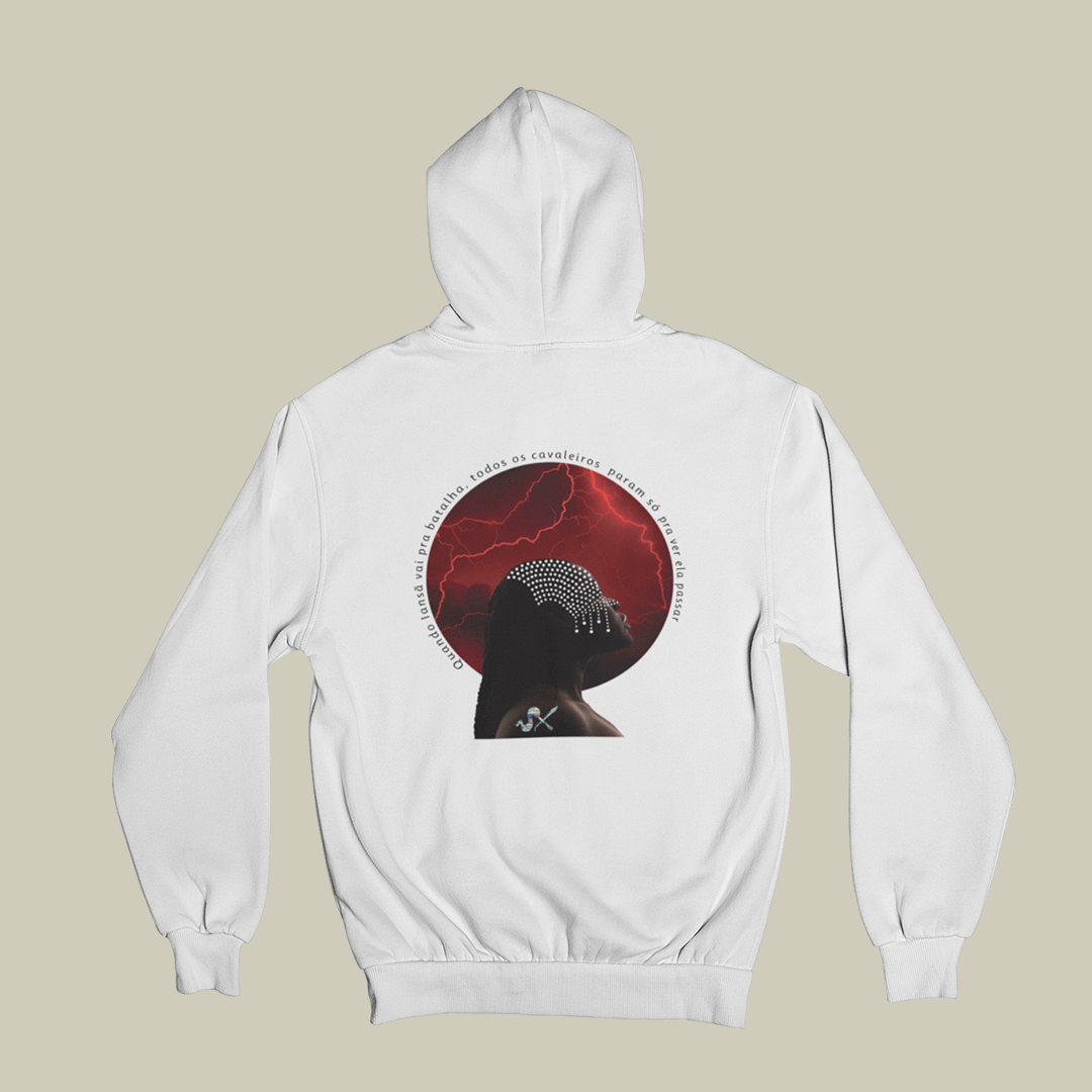 Nome do produto: Moletom - Filhos de Fé - Iansã 