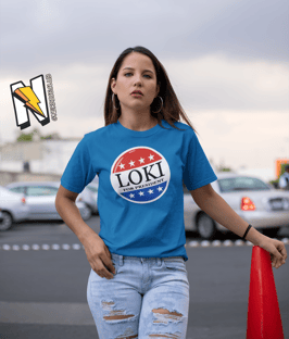 Nome do produtoCamiseta Loki presidente