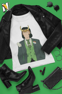 Nome do produtoCamiseta Loki minimalista