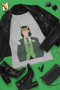 Nome do produtoCamiseta Loki minimalista