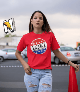 Nome do produtoCamiseta Loki presidente