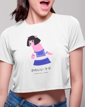 Cropped Cosplay Lhama