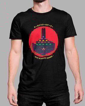 Camiseta Old School Gamer
