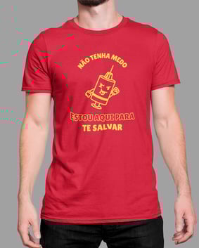 Camiseta Não Tenha Medo