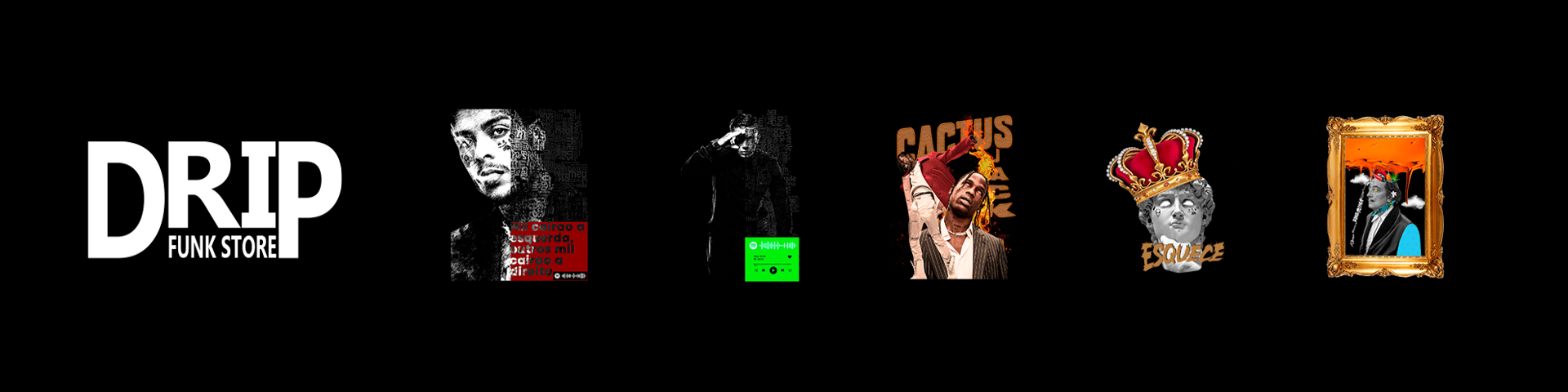 Nome da loja  Drip Funk Store