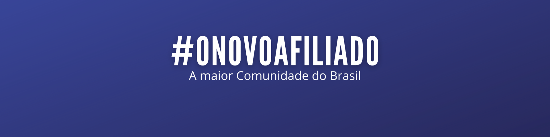 Nome da loja  O Novo Afiliado
