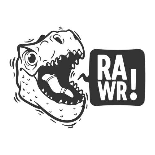 rawr - Camisetas e produtos personalizados