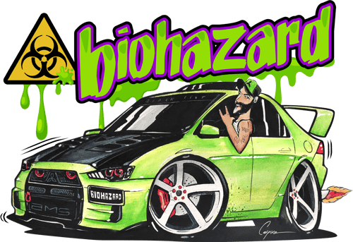 Logo da loja Biohazard store