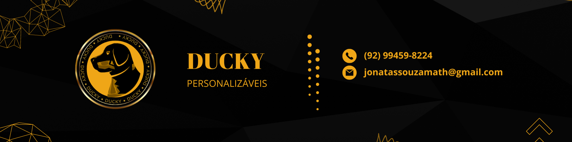 Nome da loja  DUCKY - PERSONALIZÁVEIS