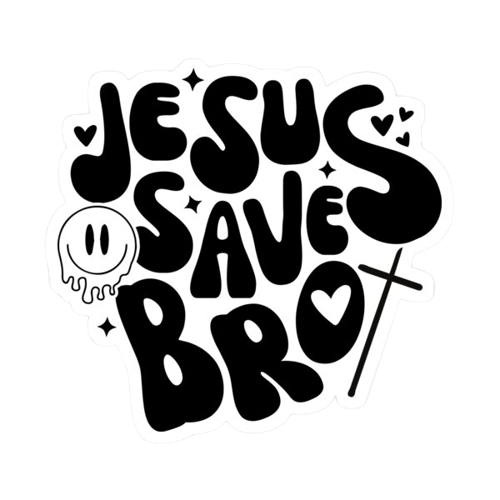 Logo da loja Jesus Saves Bro.