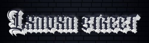 Logo da loja lxndxn street