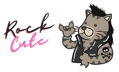 Logo da loja rockcute