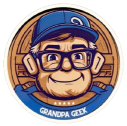 Grandpa Geek - Camisetas e produtos personalizados