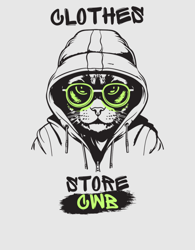 Logo da loja clothes store cwb