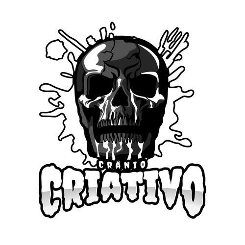 Logo da loja Crânio Criativo