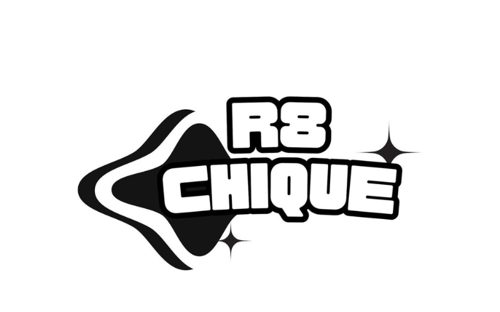Logo da loja R8.Chique