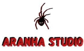 Logo da loja ARANHA STUDIO