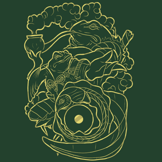 Nome do produto Metamorfose - Sapo (Oversized)