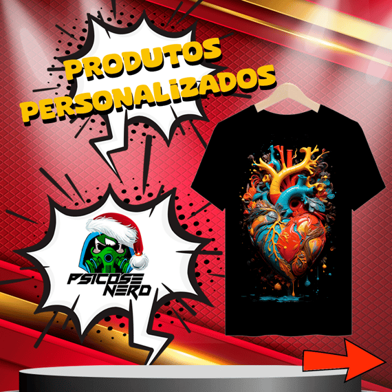 CAMISETA HEART