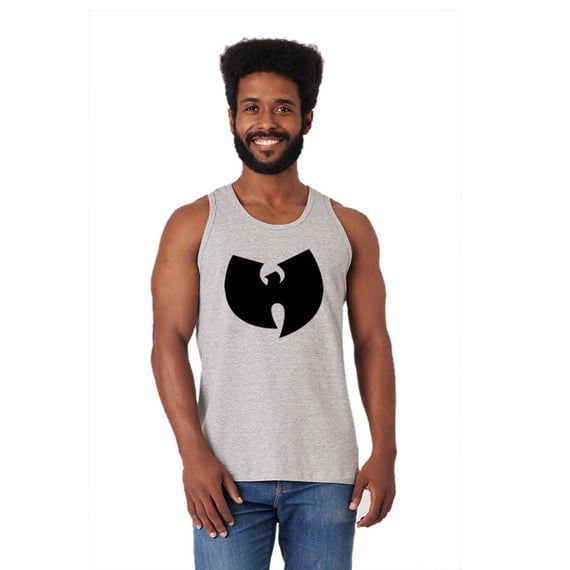 Regata de Malha Quality  Wu Tang Clan Logo Tradicional Black