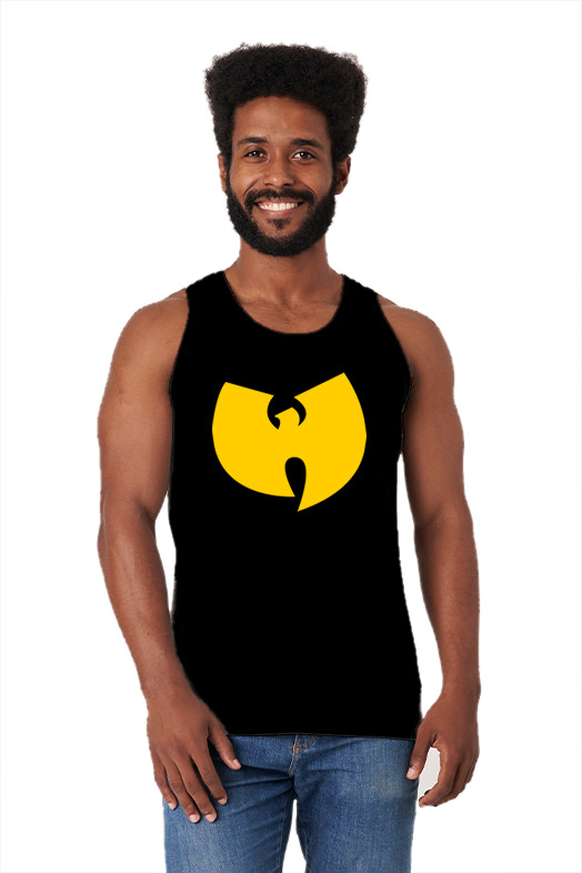 Regata de Malha Quality Wu Tang Clan Logo Tradicional Yellow 