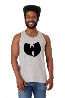 Regata de Malha Quality  Wu Tang Clan Logo Tradicional Black