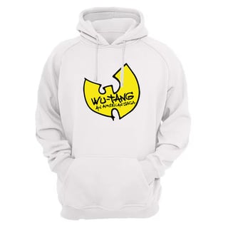 Nome do produtoMoletom Canguru Wu Tang Clan Interior Flanelado Logo An American Saga