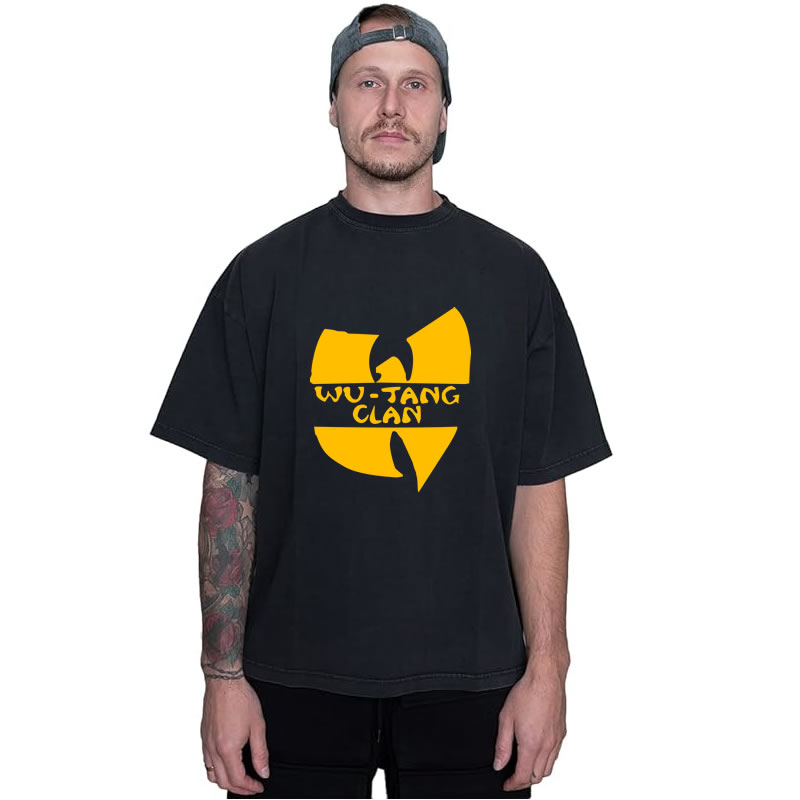 Camiseta de Malha Oversized Wu Tang Wu Tang Logo 1995