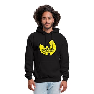 Moletom Canguru Wu Tang Clan Interior Flanelado Logo An American Saga