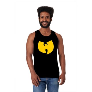 Regata de Malha Quality Wu Tang Clan Logo Tradicional Yellow 
