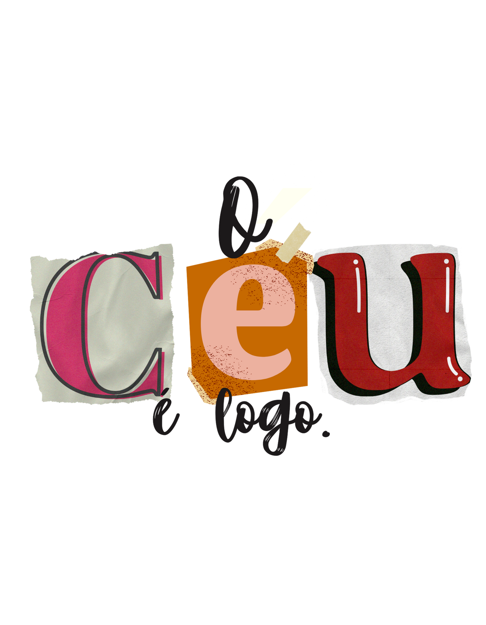 CAMISETA O CÉU É LOGO