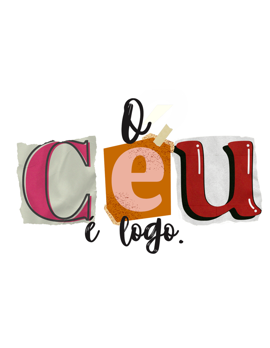 Nome do produto: CAMISETA O CÉU É LOGO