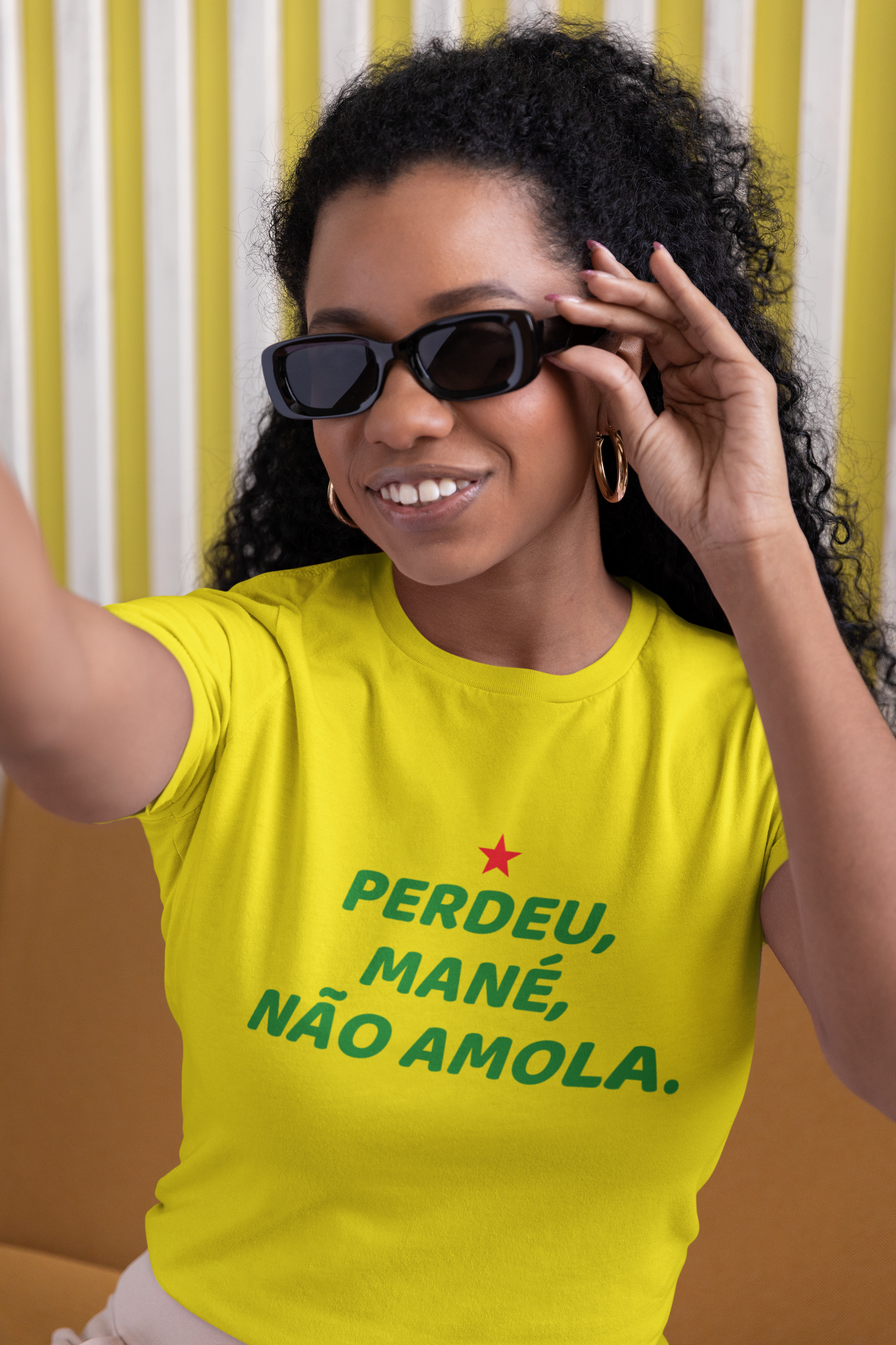 T-shirt Baby Look Não Amola